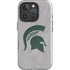Michigan State University Grey Spartans Logo iPhone 16 Pro Impact Case