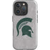 Michigan State University Grey Spartans Logo iPhone 16 Pro Magsafe Impact Case