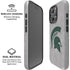 Michigan State University Grey Spartans Logo iPhone 16 Pro Magsafe Impact Case