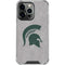 Michigan State University Grey Spartans Logo iPhone 16 Pro Max Clear Case