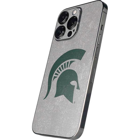 Michigan State University Grey Spartans Logo iPhone 16 Pro Max Skin