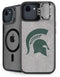 Michigan State University Grey Spartans Logo iPhone 16e Kickstand Case