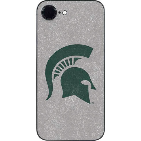 Michigan State University Grey Spartans Logo iPhone 16e Skin