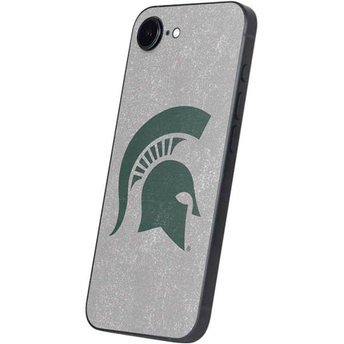 Michigan State University Grey Spartans Logo iPhone 16e Skin