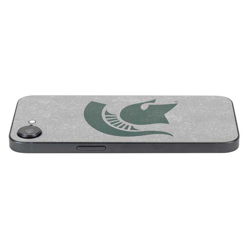 Michigan State University Grey Spartans Logo iPhone 16e Skin