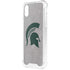 Michigan State University Grey Spartans Logo iPhone XS Clear Case