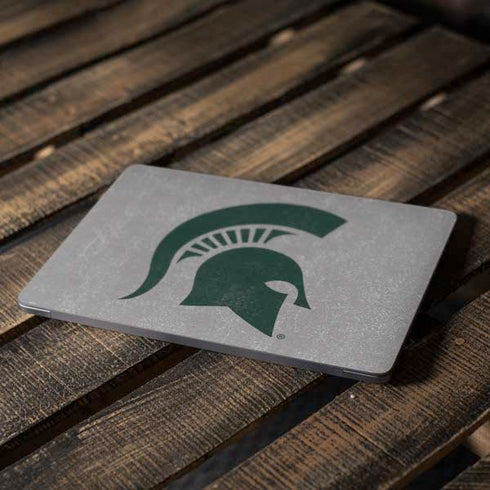 Michigan State University Grey Spartans Logo Apple MacBook Air Skin