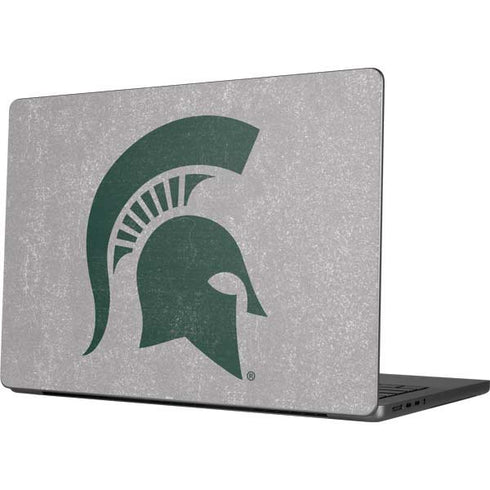 Michigan State University Grey Spartans Logo Apple MacBook Pro 14-inch Skin