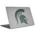 Michigan State University Grey Spartans Logo MacBook Skins
