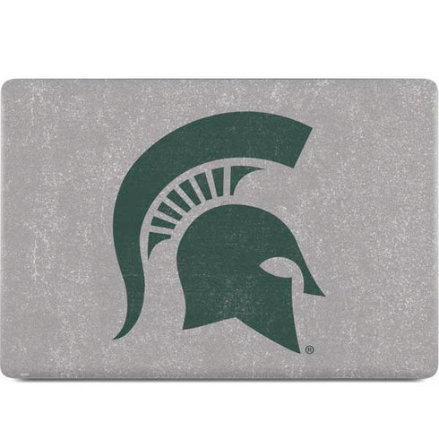 Michigan State University Grey Spartans Logo MacBook Skins