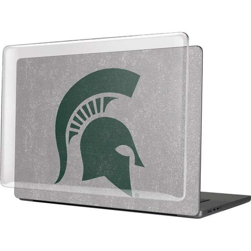 Michigan State University Grey Spartans Logo MacBook Cases