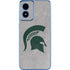 Michigan State University Grey Spartans Logo Moto G Play 4G (2024) Skin