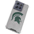 Michigan State University Grey Spartans Logo Moto G Play 5G (2025) Clear Case