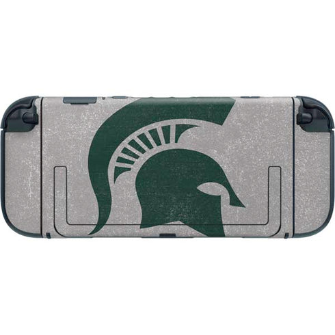Michigan State University Grey Spartans Logo Nintendo Switch 2 (2025) with Joy-Con Skin