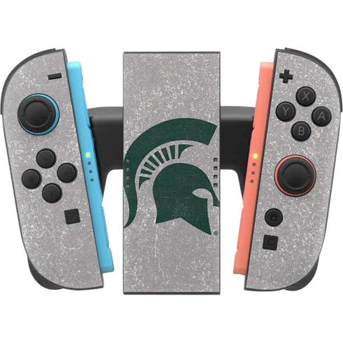 Michigan State University Grey Spartans Logo Nintendo Switch 2 (2025) Joy-Con Controller Skin