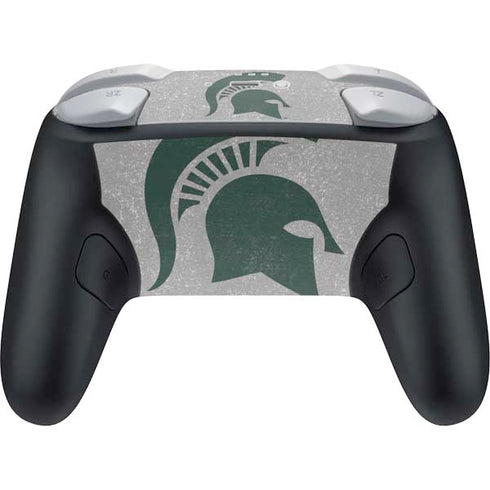 Michigan State University Grey Spartans Logo Nintendo Switch 2 (2025) Pro Controller Skin