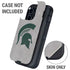 Michigan State University Grey Spartans Logo Otterbox Defender iPhone Skin