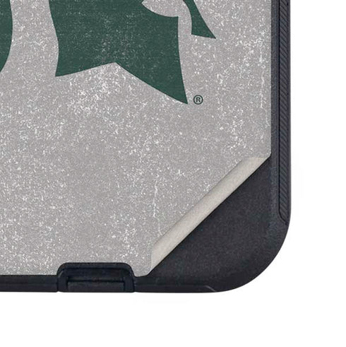 Michigan State University Grey Spartans Logo Otterbox Defender iPhone Skin