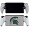 Michigan State University Grey Spartans Logo PlayStation Portal Remote Player Skin