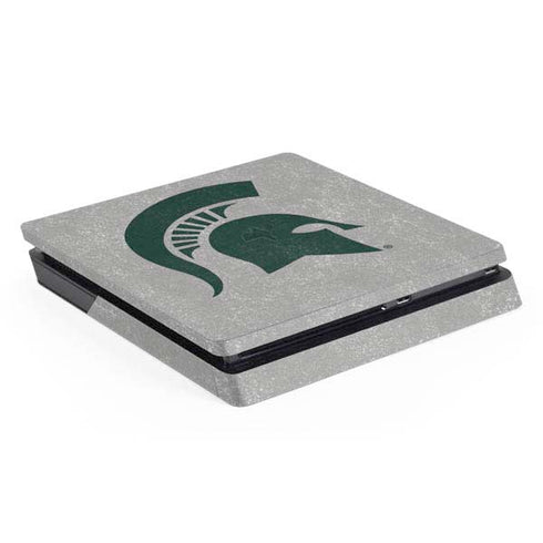 Michigan State University Grey Spartans Logo PlayStation PS4 Skins