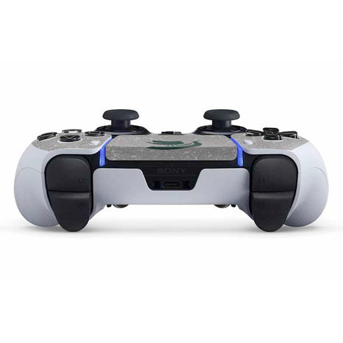 Michigan State University Grey Spartans Logo PS5 DualSense Edge Pro Controller Skin