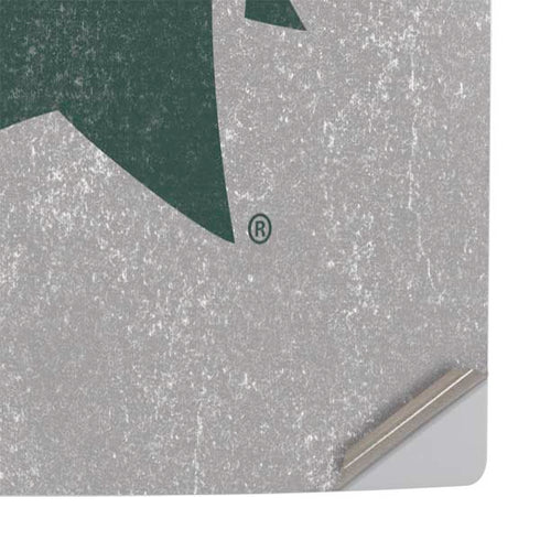 Michigan State University Grey Spartans Logo PS5 Pro Console Skin