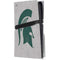 Michigan State University Grey Spartans Logo PS5 Pro Disk Console Skin