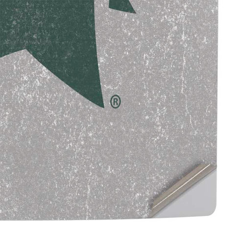 Michigan State University Grey Spartans Logo PS5 Slim Digital Edition Console Skin