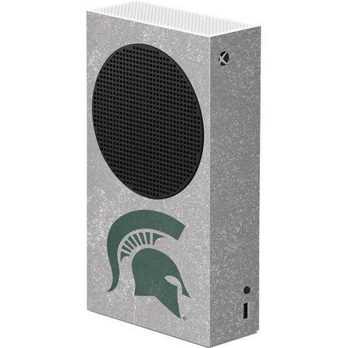 Michigan State University Grey Spartans Logo Xbox Series S Skins