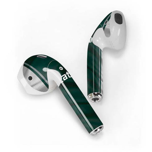 Michigan State University Jersey Grey Apple AirPods Skin