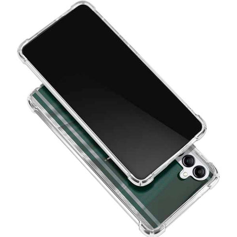 Michigan State University Jersey Grey Galaxy A16 5G Clear Case