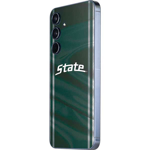 Michigan State University Jersey Grey Galaxy A35 5G Skin