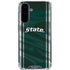 Michigan State University Jersey Grey Galaxy A36 5G Clear Case