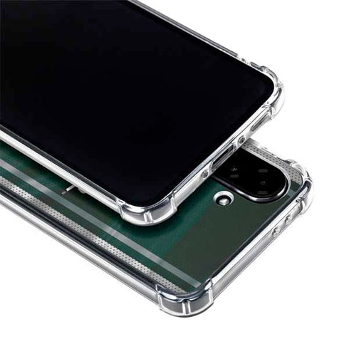 Michigan State University Jersey Grey Galaxy A36 5G Clear Case