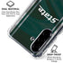 Michigan State University Jersey Grey Galaxy A36 5G Clear Case