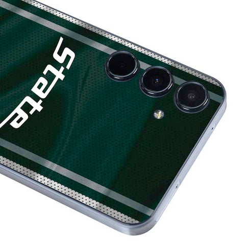 Michigan State University Jersey Grey Galaxy A36 5G Skin
