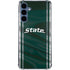 Michigan State University Jersey Grey Galaxy A55 5G Clear Case