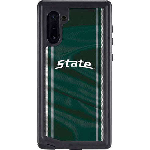 Michigan State University Jersey Grey Galaxy Cases