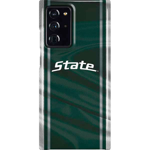 Michigan State University Jersey Grey Galaxy Cases