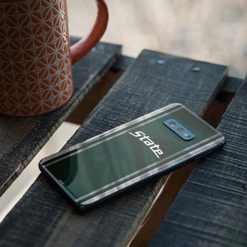 Michigan State University Jersey Grey Galaxy S10e Skin