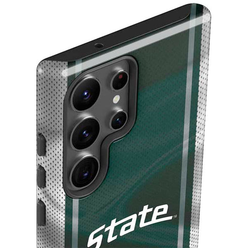 Michigan State University Jersey Grey Galaxy S23 Ultra Pro Case