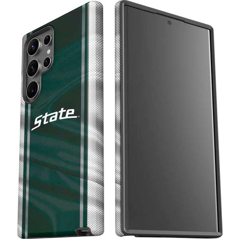 Michigan State University Jersey Grey Galaxy S23 Ultra Pro Case