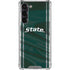 Michigan State University Jersey Grey Galaxy S24 FE Clear Case