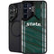 Michigan State University Jersey Grey Galaxy S24 FE Kickstand Case