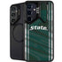 Michigan State University Jersey Grey Galaxy S24 FE Kickstand Case