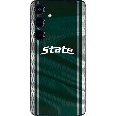 Michigan State University Jersey Grey Galaxy S25 Plus Skin