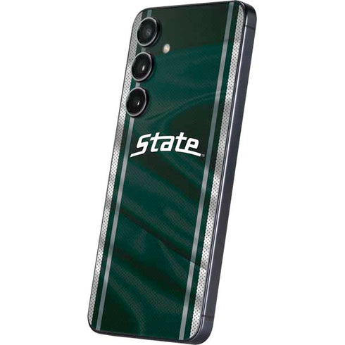 Michigan State University Jersey Grey Galaxy S25 Plus Skin