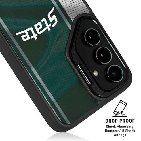 Michigan State University Jersey Grey Galaxy S24 Ultra Kickstand Case