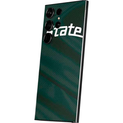 Michigan State University Jersey Grey Galaxy S24 Ultra Skin