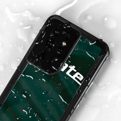 Michigan State University Jersey Grey Galaxy S24 Ultra Waterproof Case